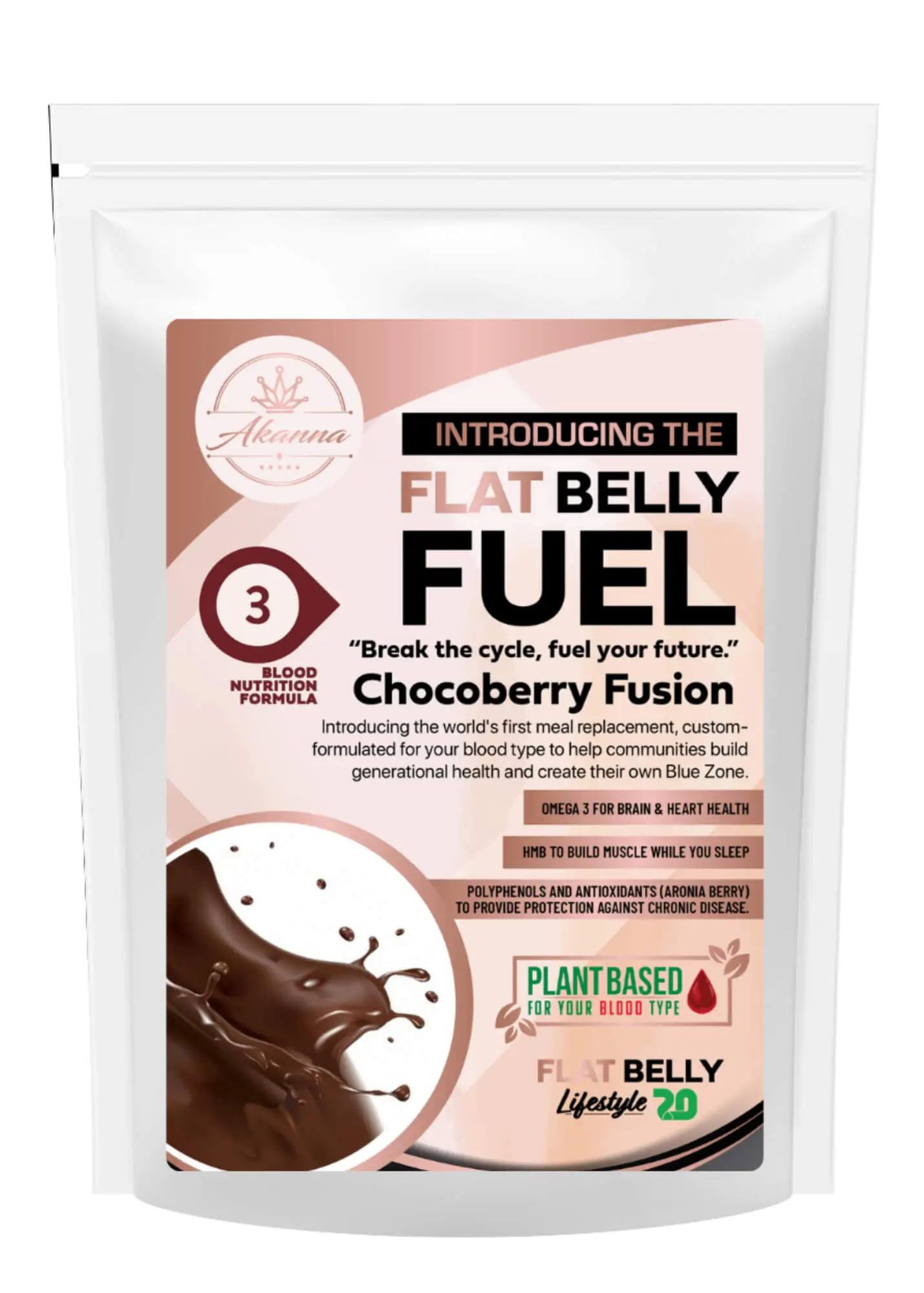 Flat Belly Fuel Chocoberry